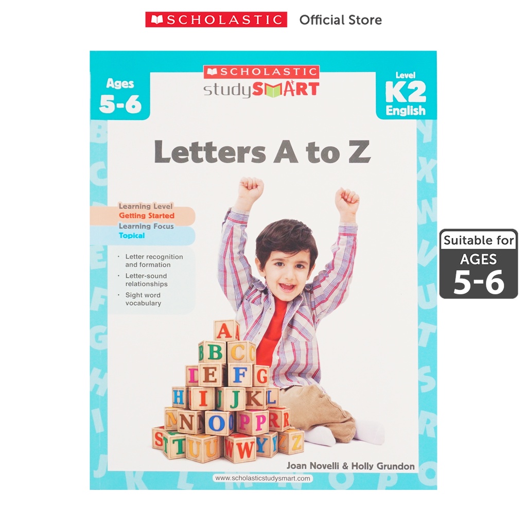 Scholastic: Study Smart: Letters A To Z K2 (9789810713744) 