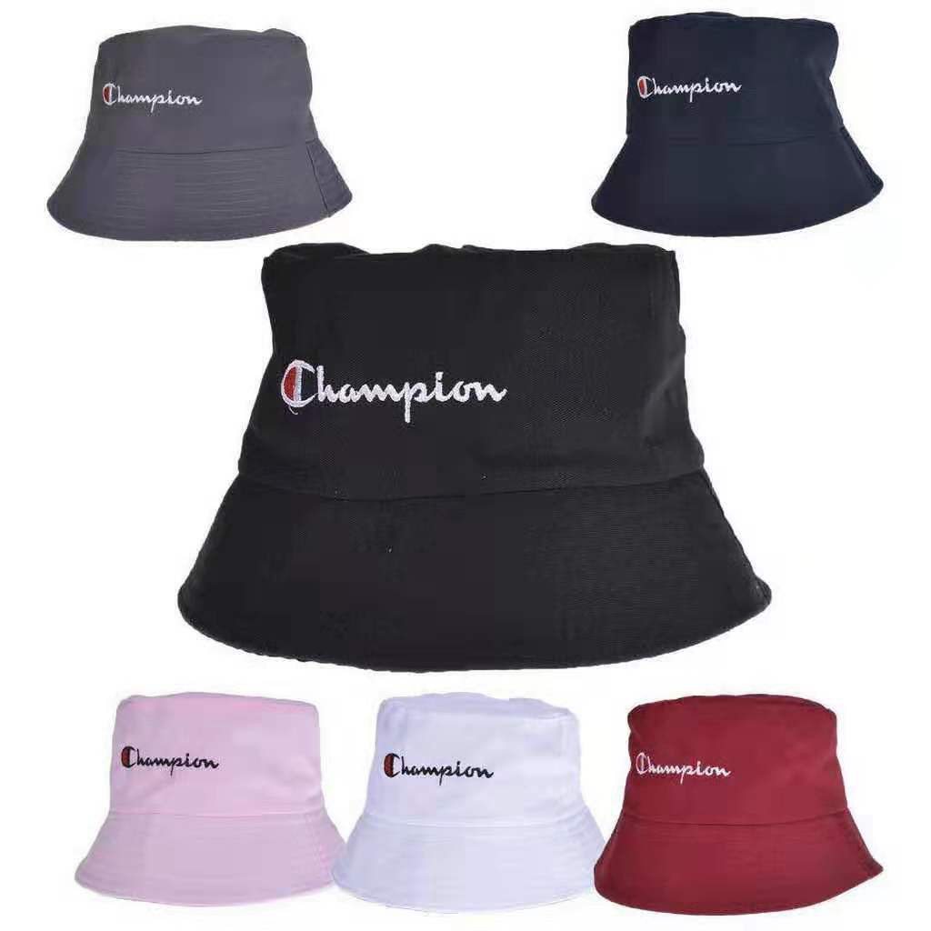 Unisex Champion Bucket Hat | Shopee 