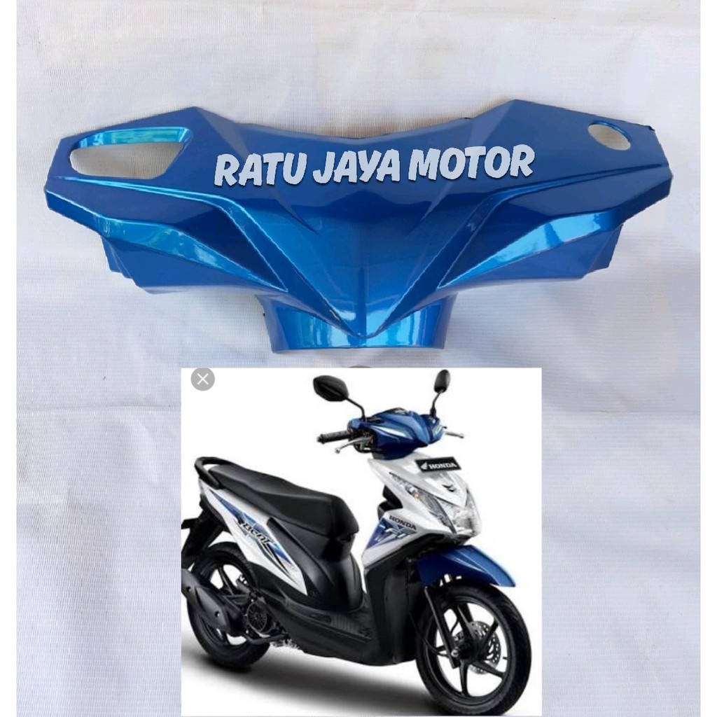 Front Head Front Shell Honda Beat Fi Esp Years 13 13 15 Blue Shopee Philippines