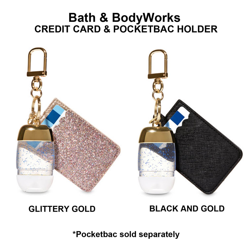 Bath Bodyworks Id Credit Card And Pocketbac Holder