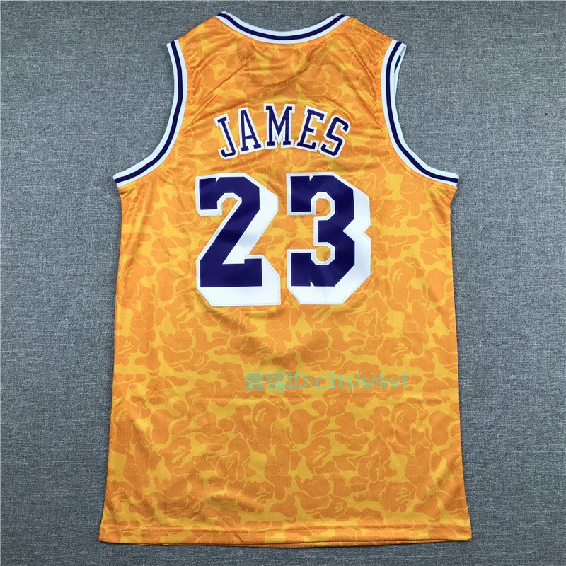 bape lebron jersey