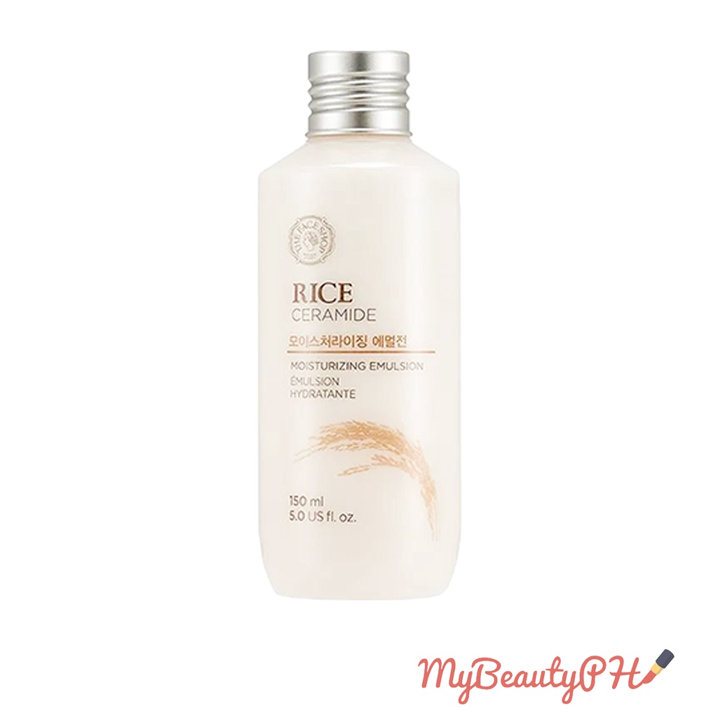 The Face Shop Rice & Ceramide Moisturizing Emulsion 150ml Shopee