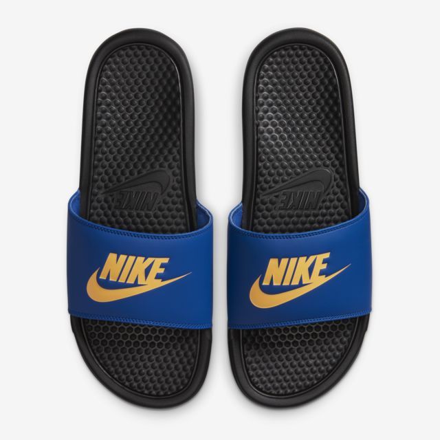 nike benassi blue