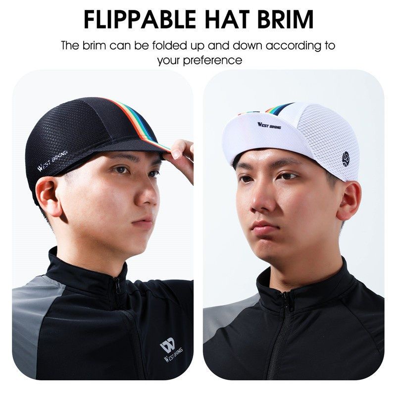 Cycling Cap WEST BIKING Breathable Men Head Bicycle Helmet Liner