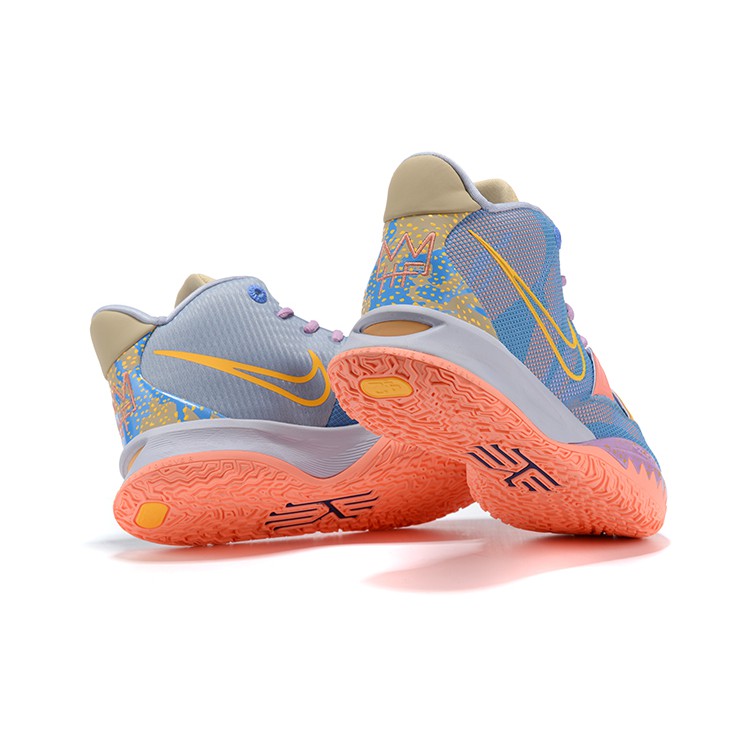 kyrie 7 blue orange