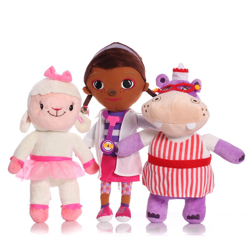 35cm Doctor Toy Doc McStuffins Plush Toys Dottie Hippo Sheep Animal ...