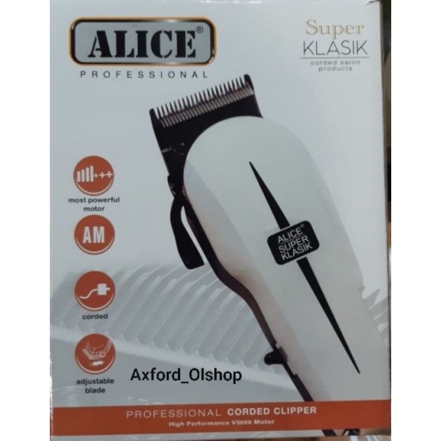 Alice Super Classic Hair Clipper Shopee Philippines
