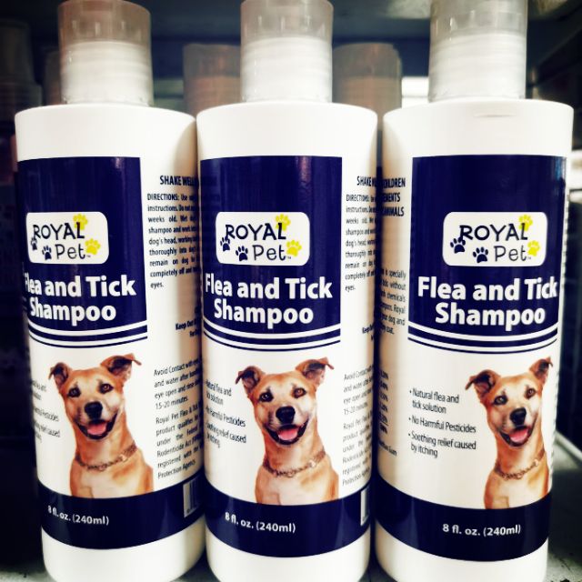 royal pet flea and tick shampoo