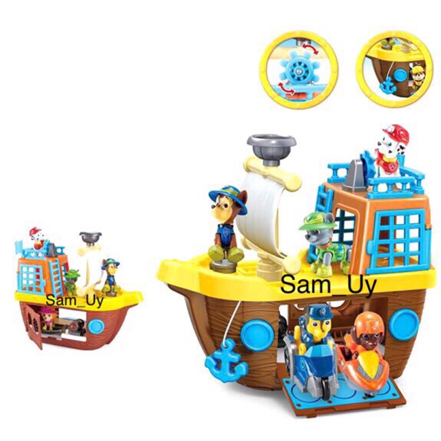 paw patrol boat