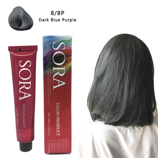 Dark Blue Purple 8 Bp Hair Color Dye