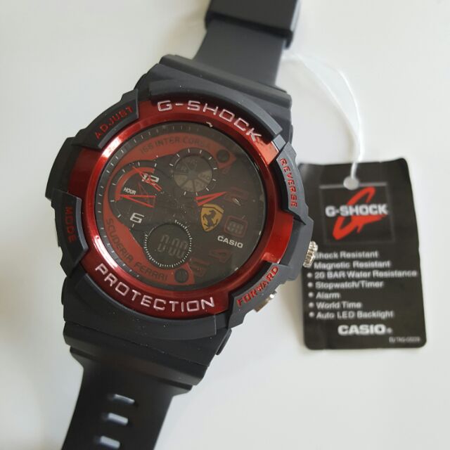 g shock casio resist 20 bar