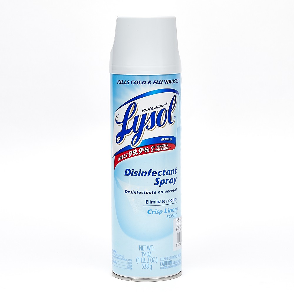 Lysol Disinfectant Spray Crisp Linen 19 Oz Shopee Philippines 9170