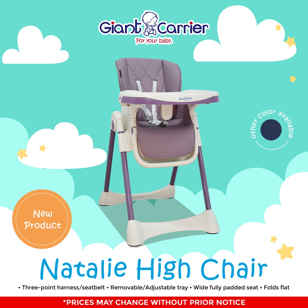 Giant Carrier High Chair Natalie Shopee Philippines