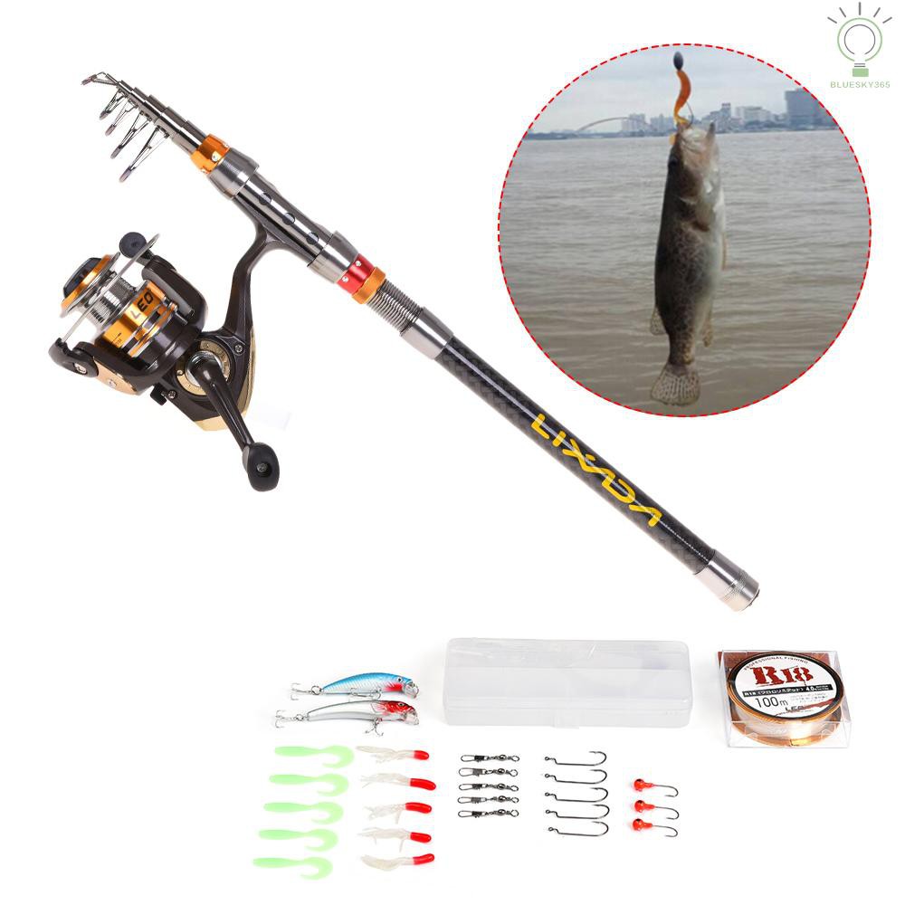 fishing rod reel combo