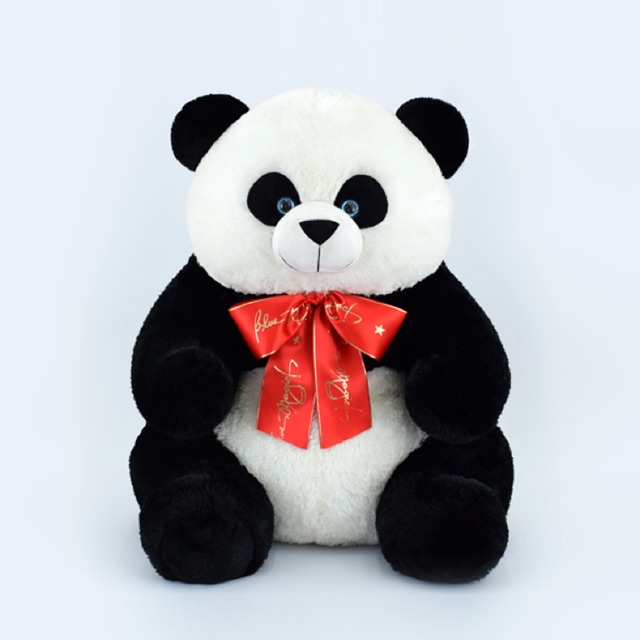 panda stuffed toy blue magic