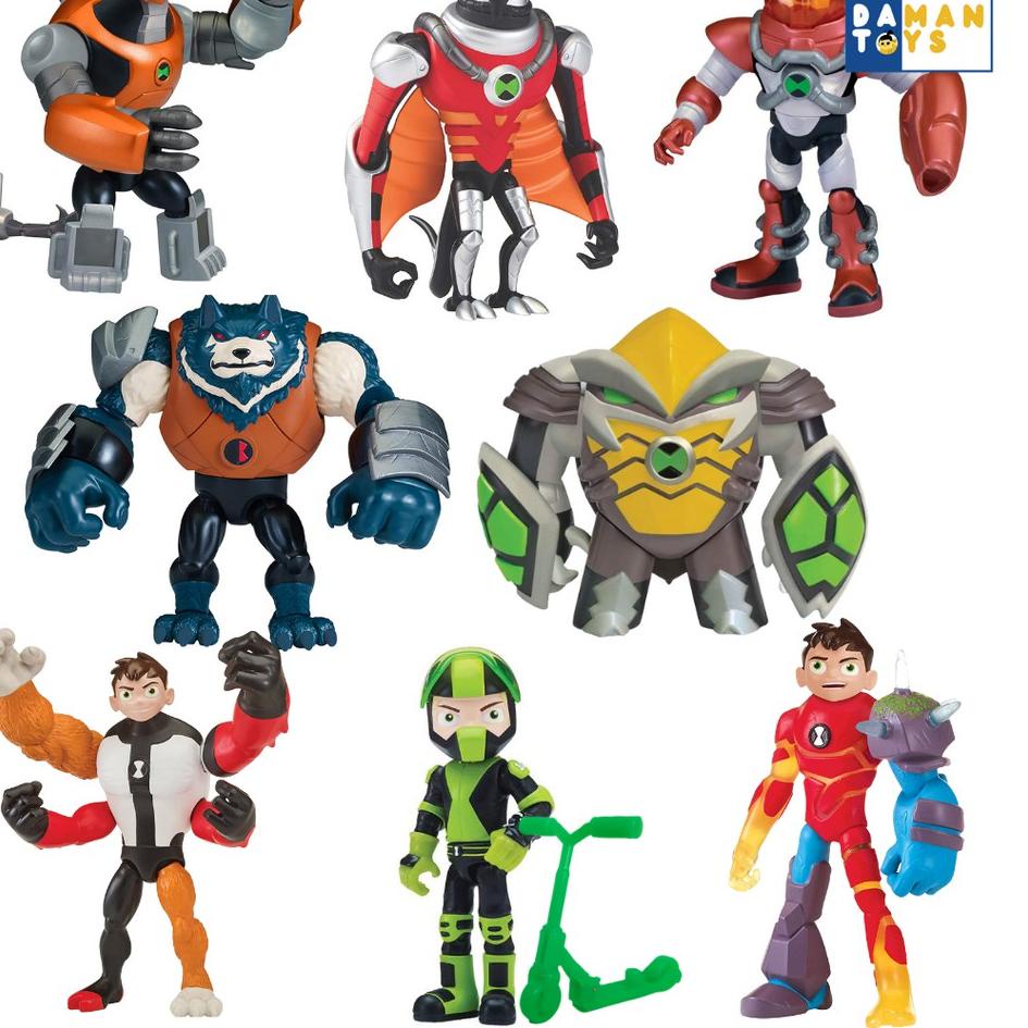 Crs Action Figure BEN 10 - Miniature Toy Display Topper Alien Force LVH ...