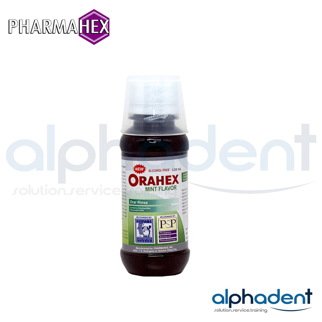 Orahex Alcohol Free 120ml | Shopee Philippines