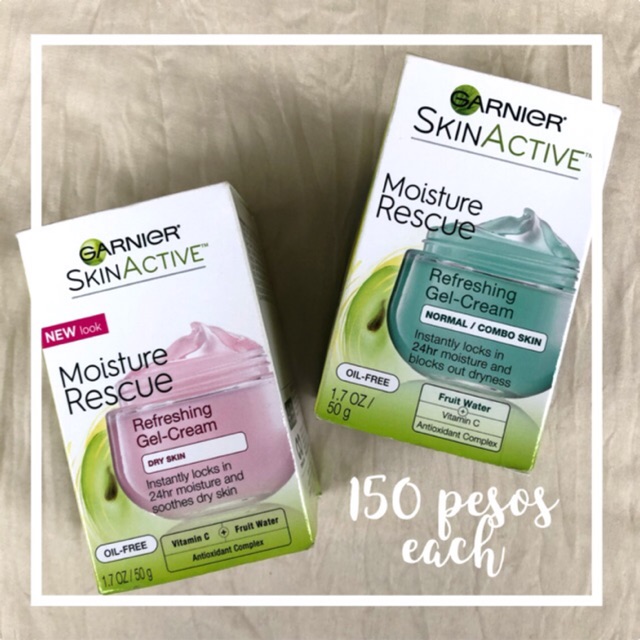 garnier skinactive refreshing gel cream