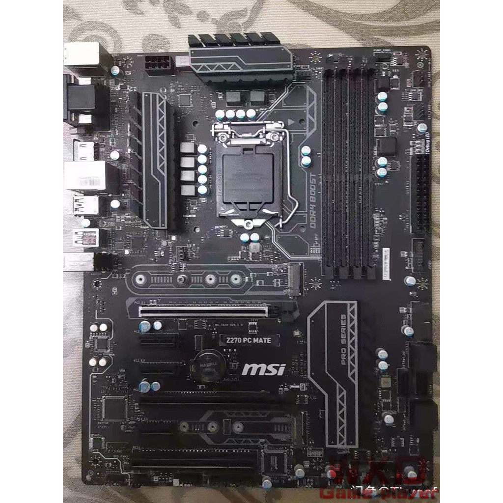 For Msi H270 A Pro Mining Motherboard Crytocurrency Btc Intel H270 Atx Motherboard With 6 Pcie Slots 98 New Shopee Philippines