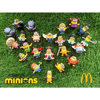 MCDONALD'S HAPPY MEAL MINIONS COLLECTIBLES ALL SEALED