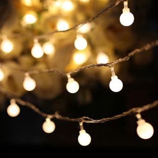 [Ready Stock] [Ready Stock] Christmas 10 LED String Round Ball Blubs Party Lamp Fairy Lights #3