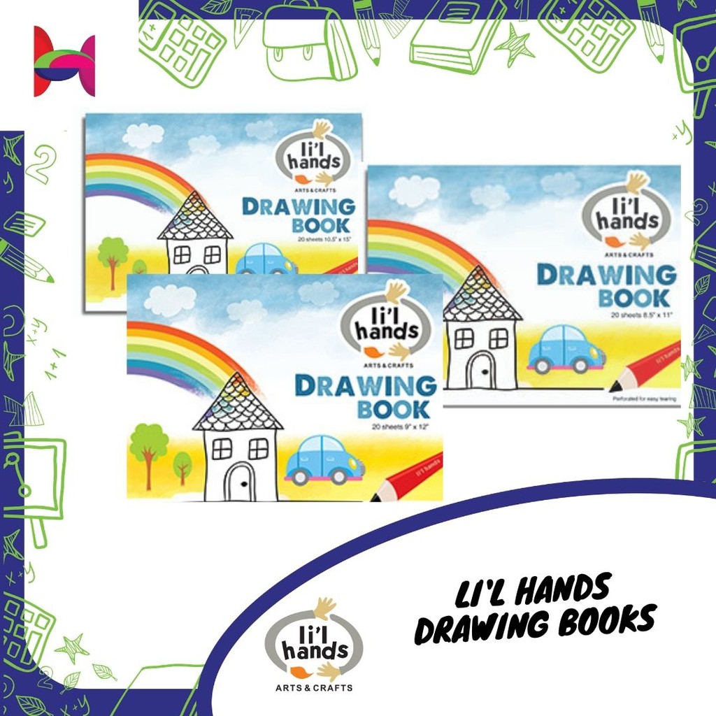 LI'L HANDS Drawing Book Shopee Philippines