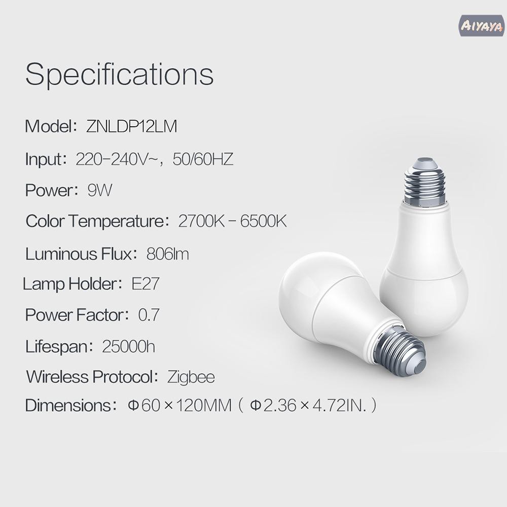aqara led light bulb