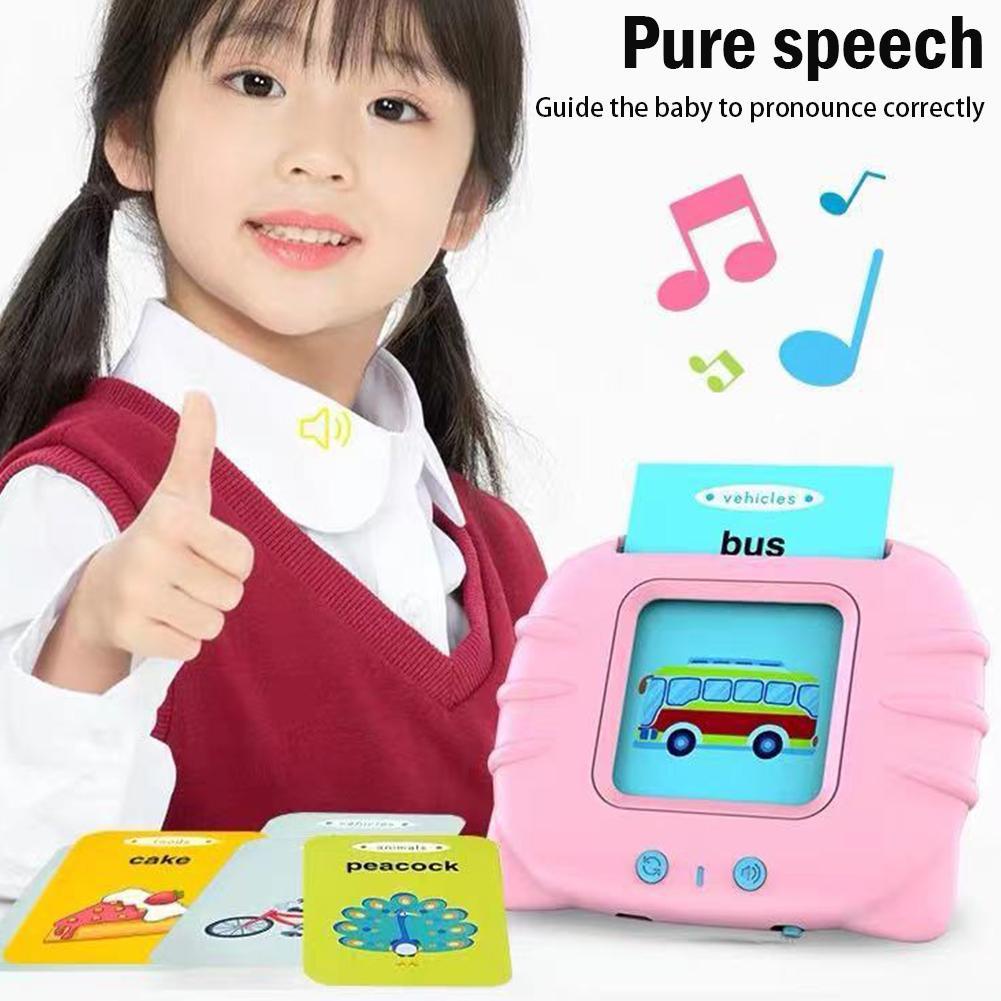 Baby Speaking Learning Card Machine Early Educational Toy Reading