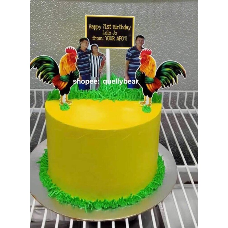 Sabong Cake Topper Set Shopee Philippines