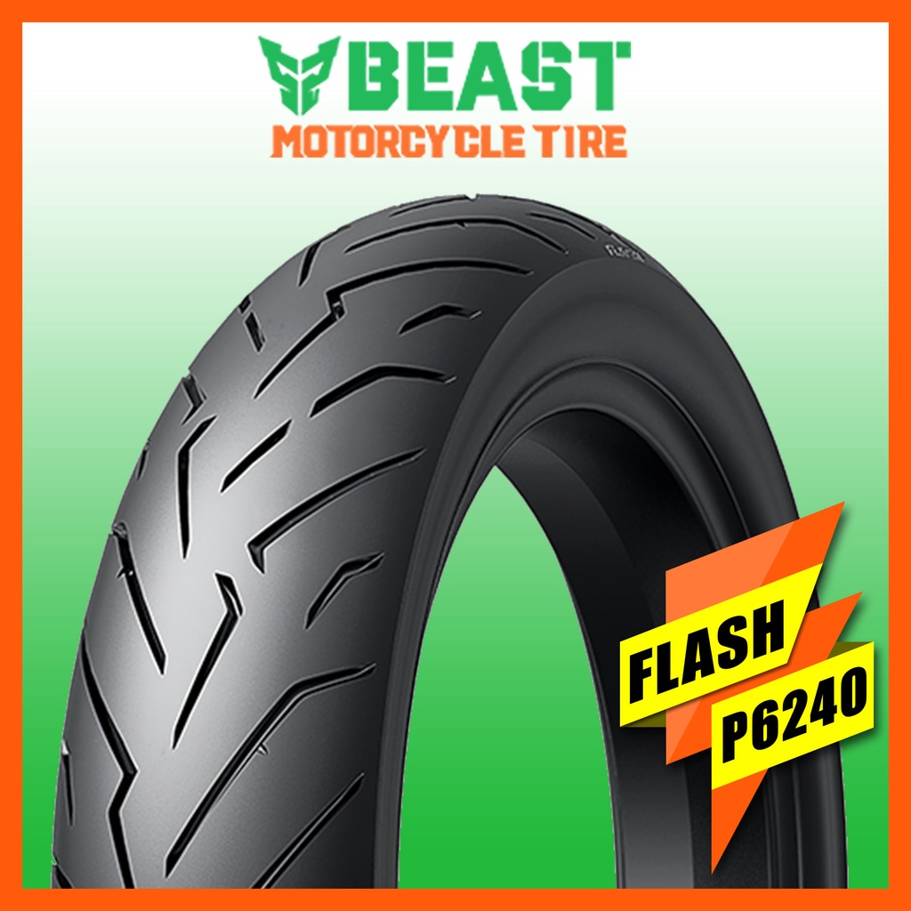 ORIGINAL BEAST MOTORCYCLE TIRE " BEAST FLASH P6240 " TUBETYPE ( TT