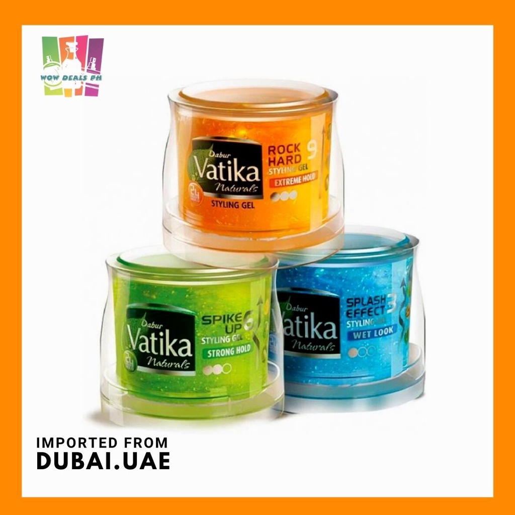 Vatika Professional Styling GEL Hair Gel(250 ml) Shopee Philippines