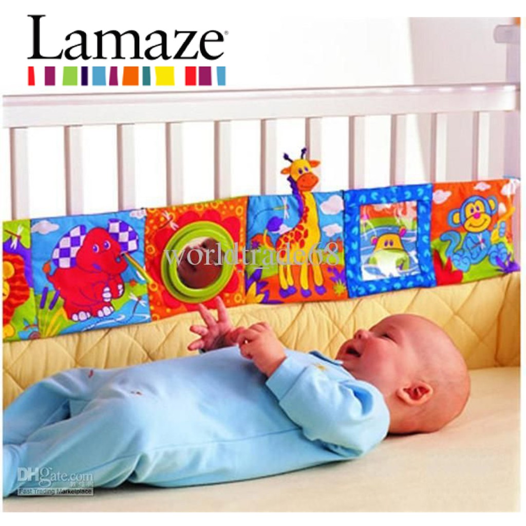 Lamaze Cotside Gallery Crib Book Baby Toy Shopee Philippines