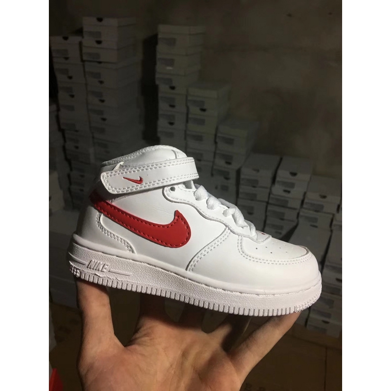 nike air force 1 red kids