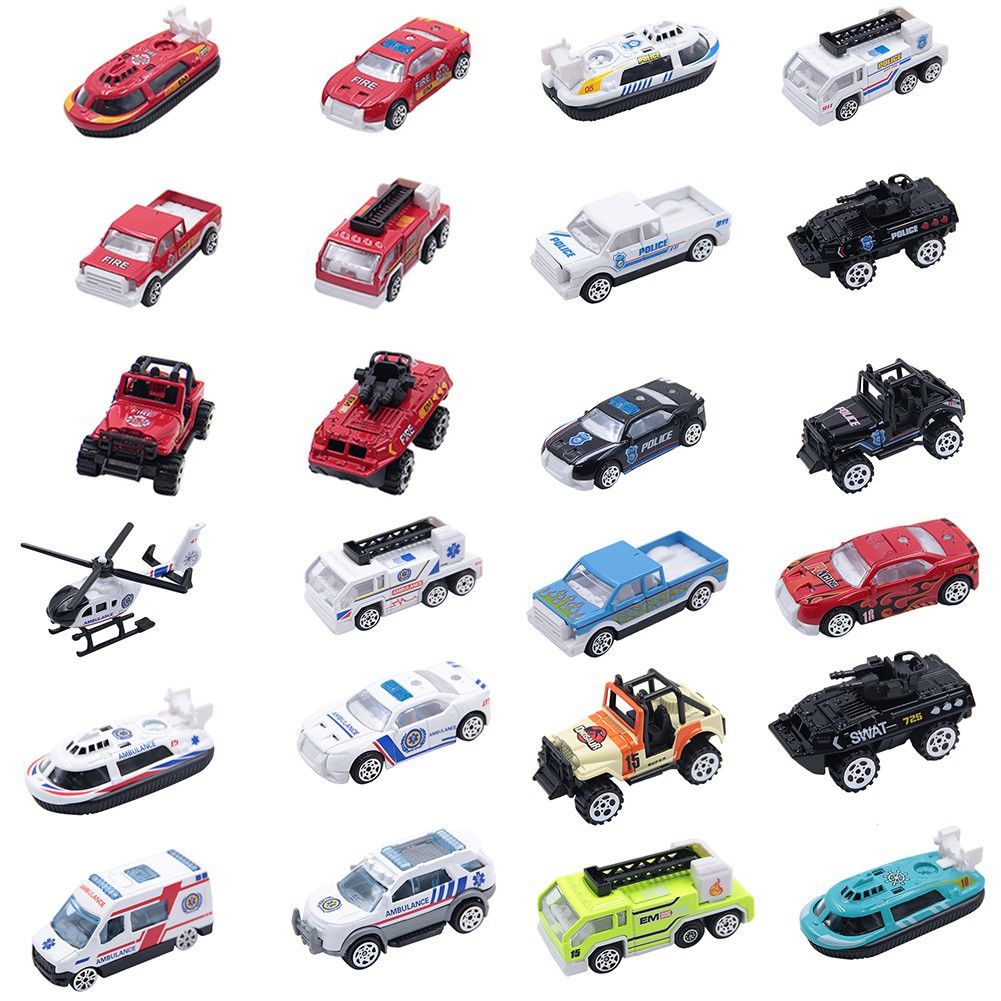 old toy cars in box