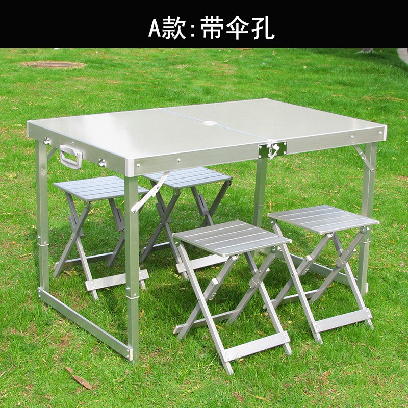foldable desk and chair set