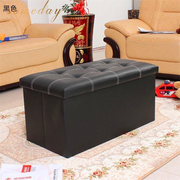 Someday Rectangular storage stool  sit adult sofa  folding 