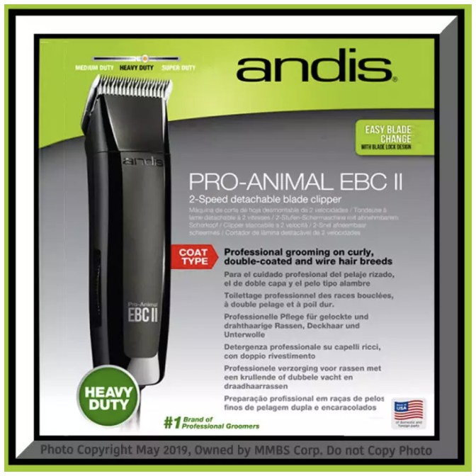 andis pro animal ebc