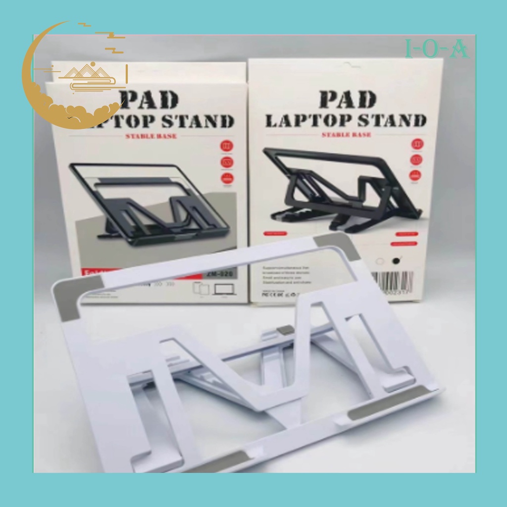 plastic adjustable ipad stand foldable portable laptop tablet phone