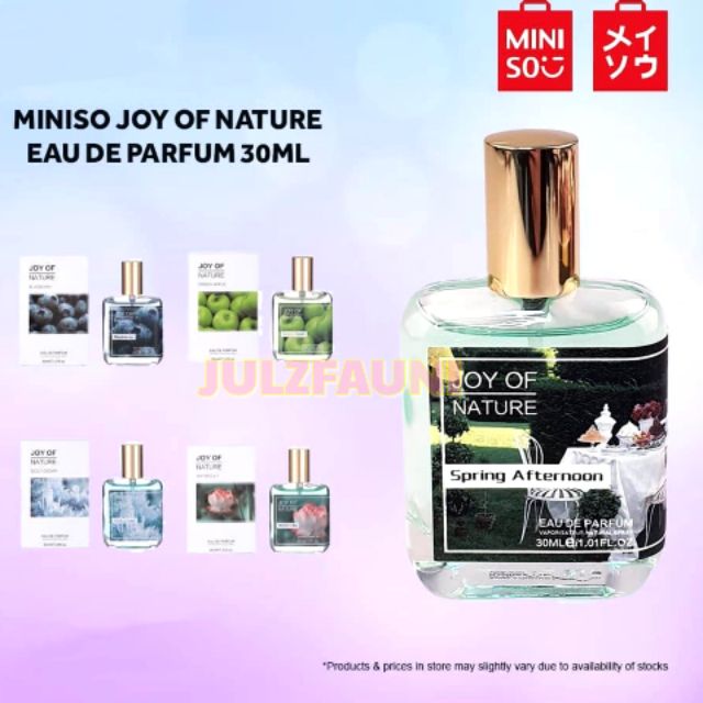 Joy of 2024 nature perfume