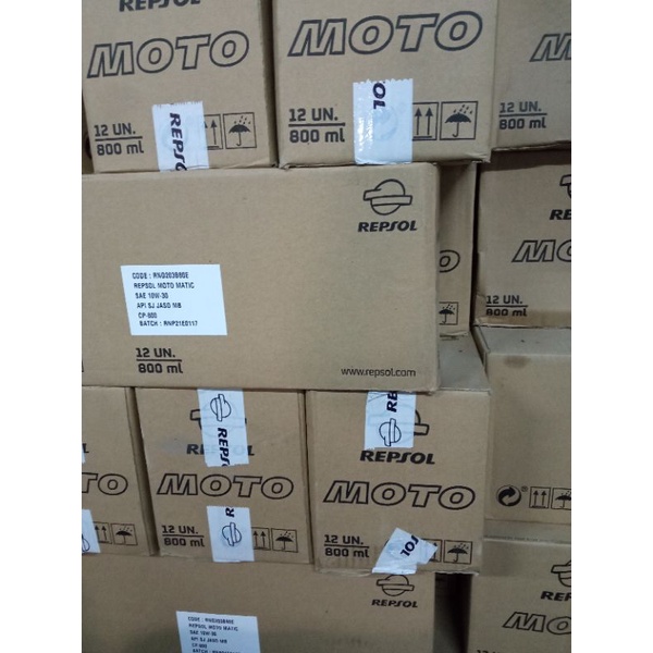 RHM ENGINE OIL REPSOL MOTO RIDER PER BOX (12 PCS) Shopee Philippines