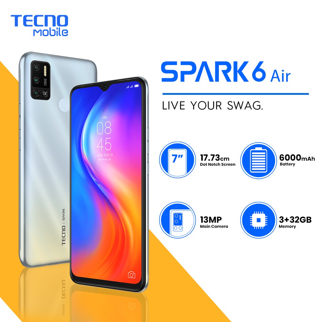 Смартфон tecno spark 6 go 32 гб обзор