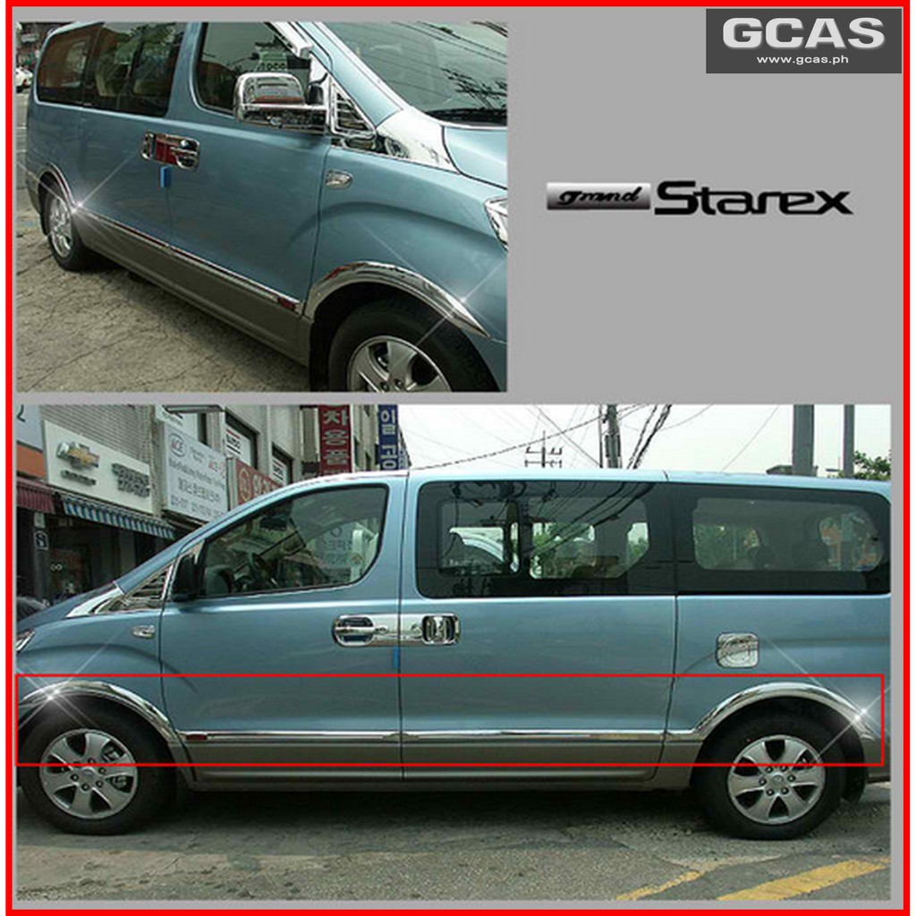 Grand Starex Side Skirt and fender cover 2008 2018 Shopee Philippines