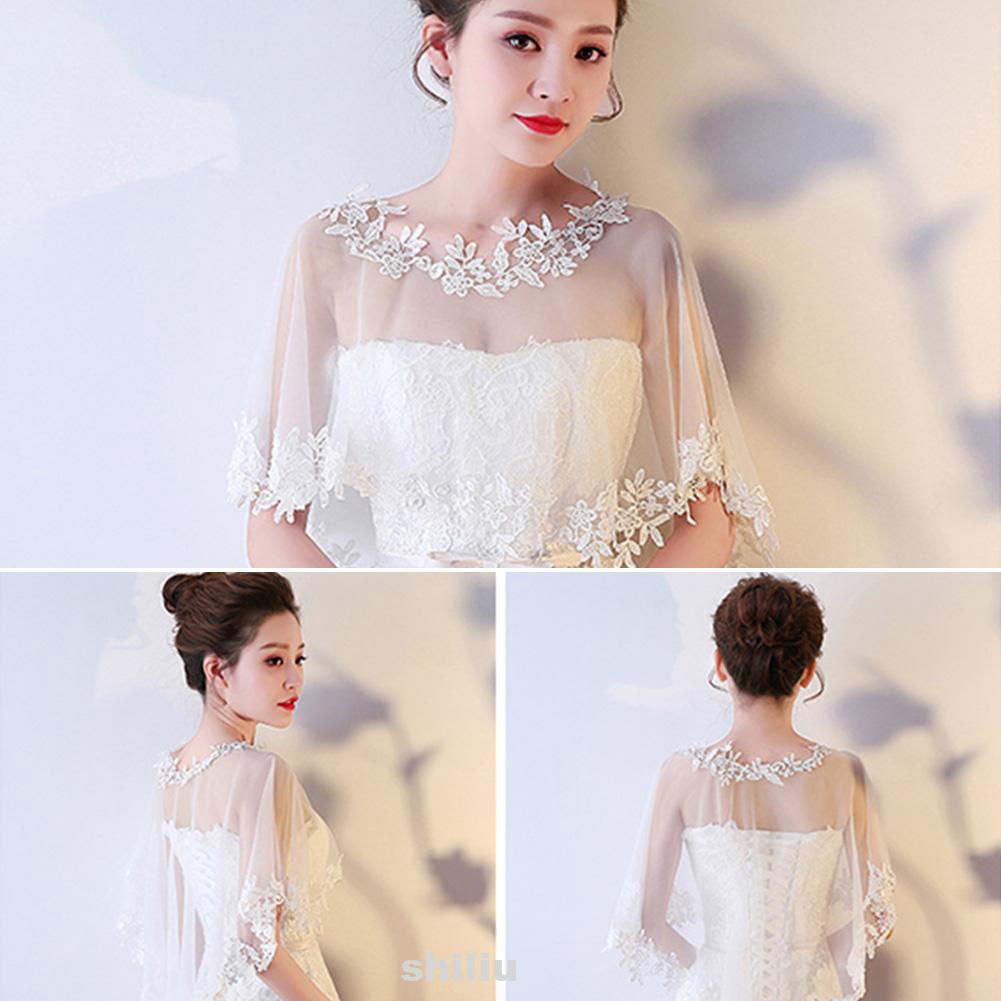 shawl to wear over wedding dress