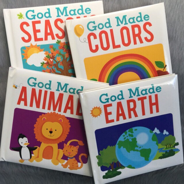 God Made Animals Colors Seasons Earth BOARD BOOK | Shopee Philippines