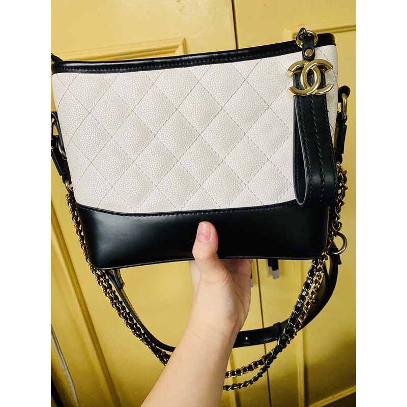 Chanel Gabrielle Small Hobo Bag (Preloved) | Shopee Philippines