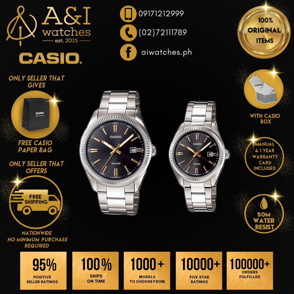casio quartz 50m