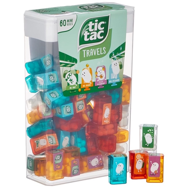 regeling Veel gevaarlijke situaties Superioriteit Tic Tac Travels Maxi Box 228g | 60 mini Tictac | Shopee Philippines