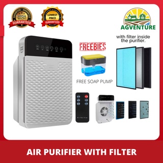 Agventure Air Purifier with Filter LED Display Touch Screen Air Treatment