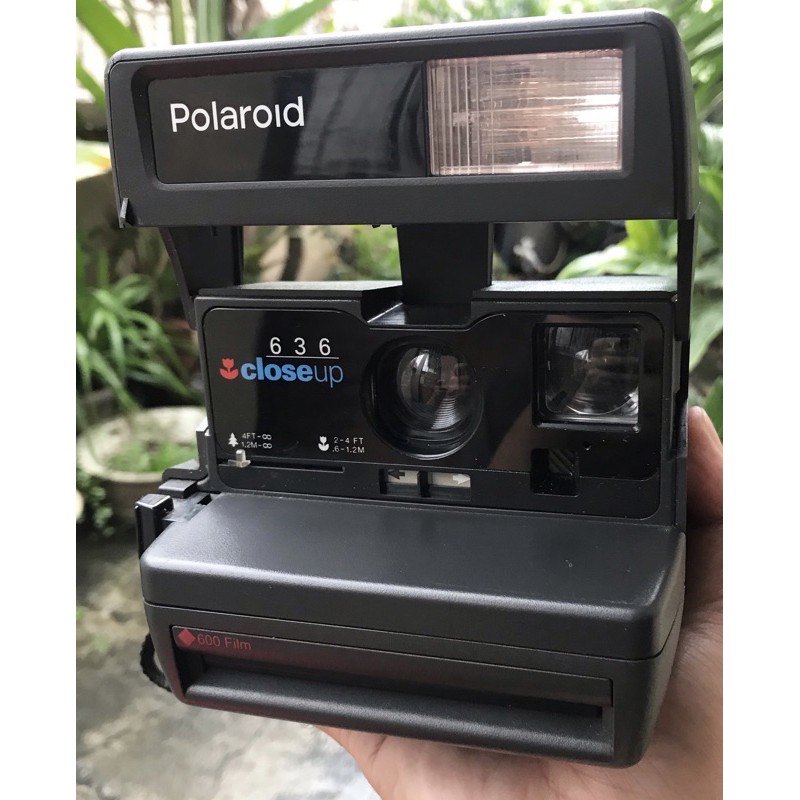 Polaroid 636 Close Up Camera 600 Instant Film Camera (UNTESTED) Shopee Philippines