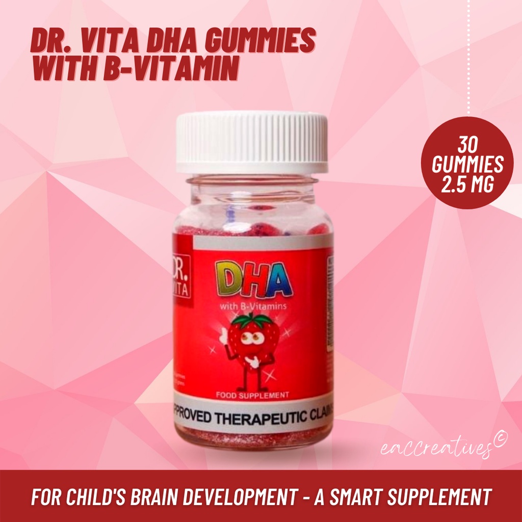 ORIGINAL Dr. Vita DHA for Kids Helps in developing Memory function